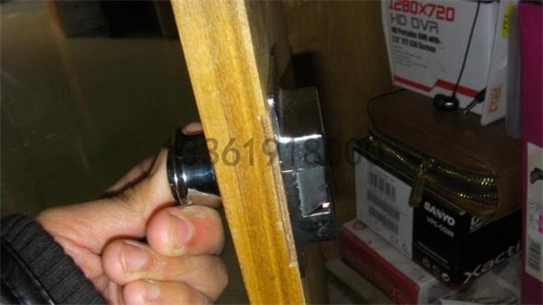 TM05-A弯钩型梅花锁芯车辆游艇拖车锁,房车连接锁,hitch pin lock(编号C0023)